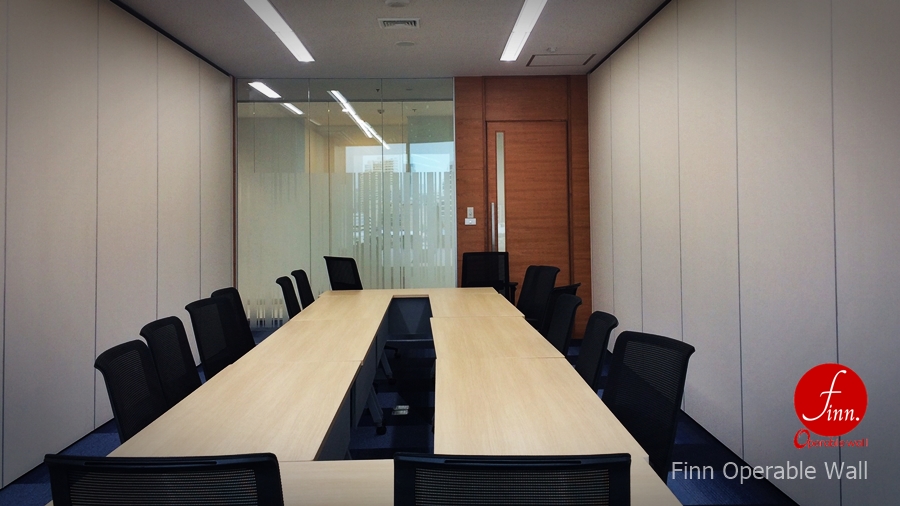 NYK Meeting & Training Room Projects @Bangkok :: Finn Movable walls systems & Operable walls systems