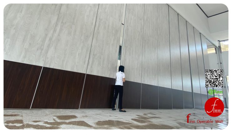 MOVABLE WALL SYSTEM @Amnat Charoen – BANGKOK # Reference Projects. Meeting & Training Room Finn Operable wall systems.